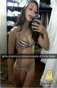 Snap coquin de fille ultra sexy du 25